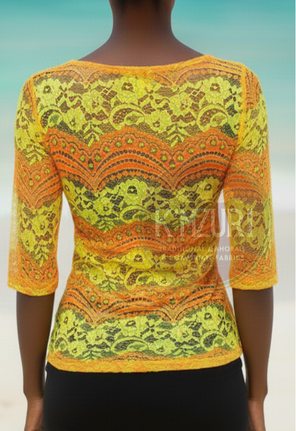 Body retro jaune