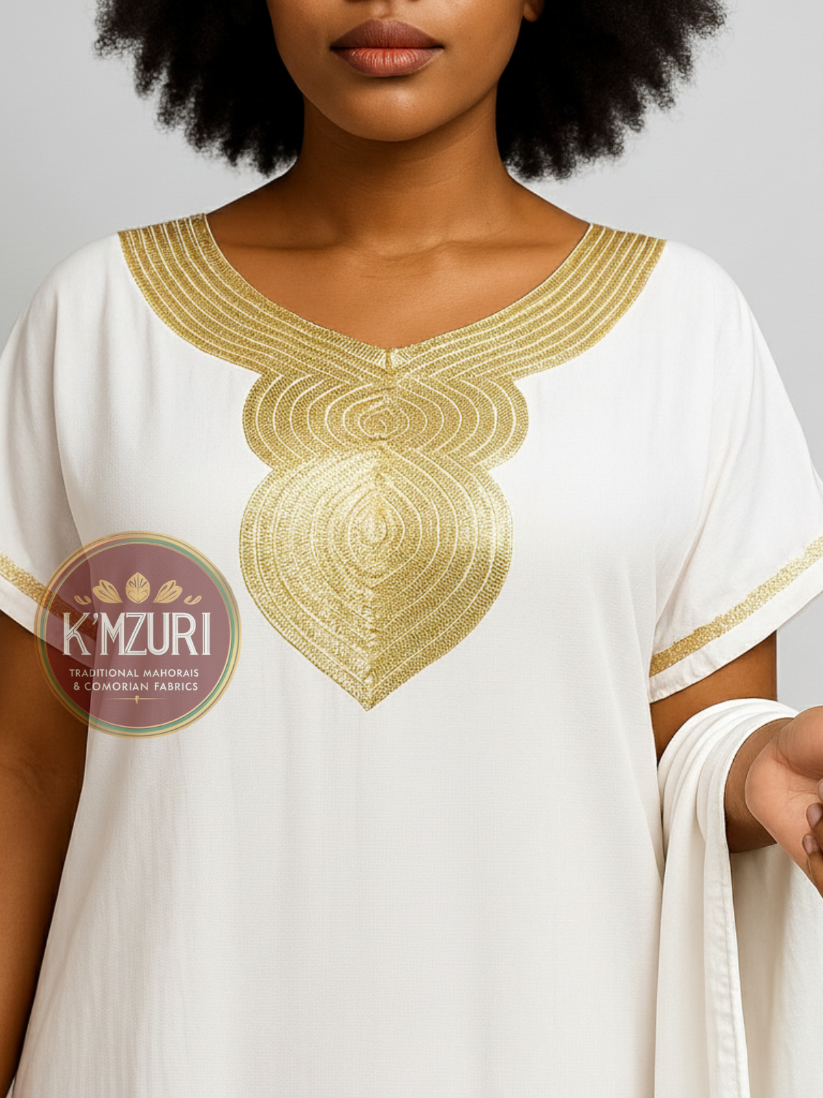 Boubou Faou blanc